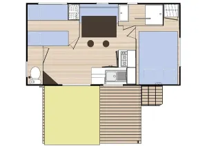 Plan Mobil Home 4 places