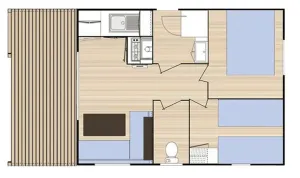 Plan Chalet Cottage
