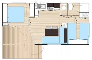 Plan Mobil Home Sunshine