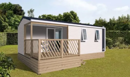 Mobil Home Loggia Compact 4 Personnes - Île aux trésors