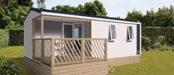 Mobil Home Loggia Compact 4 Personnes - Île aux trésors