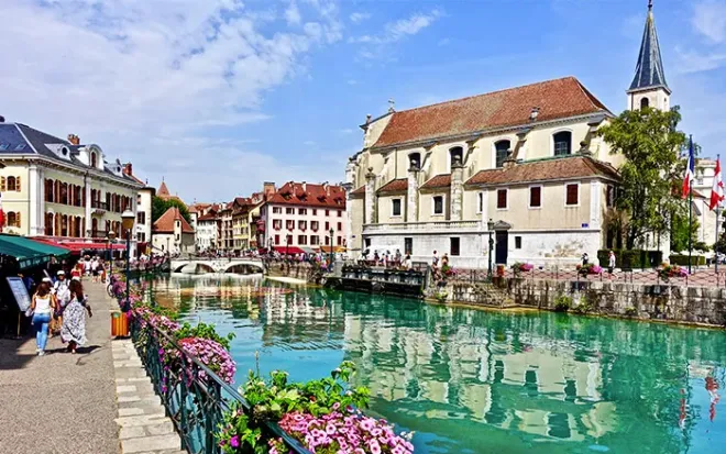 Annecy en Haute-Savoie, Auvergne-Rhône-Alpes