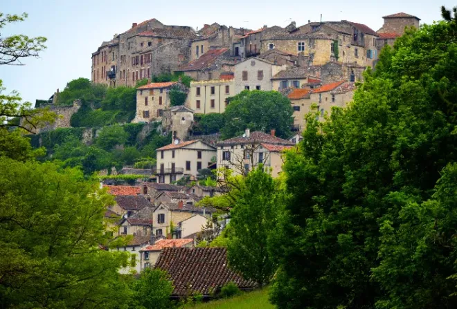 Cordes-sur-Ciel dans le Tarn, Occitanie