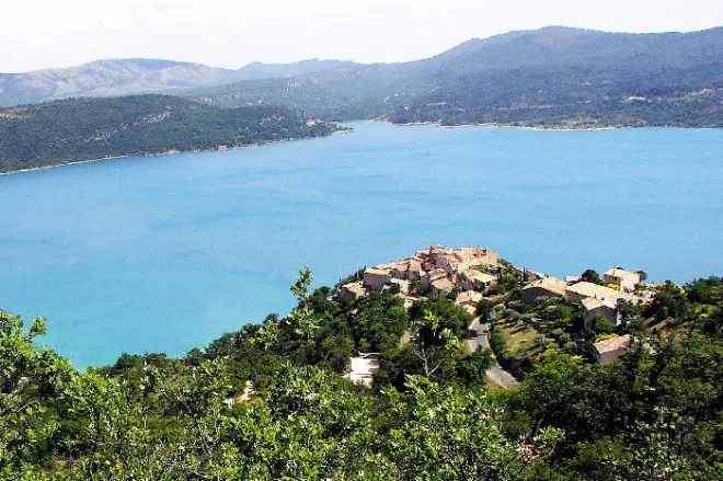 Lac de Sainte-Croix, proche de Montagnac-Montpezat