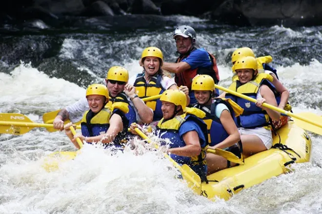 Rafting sur la Dranse en Haute-Savoie