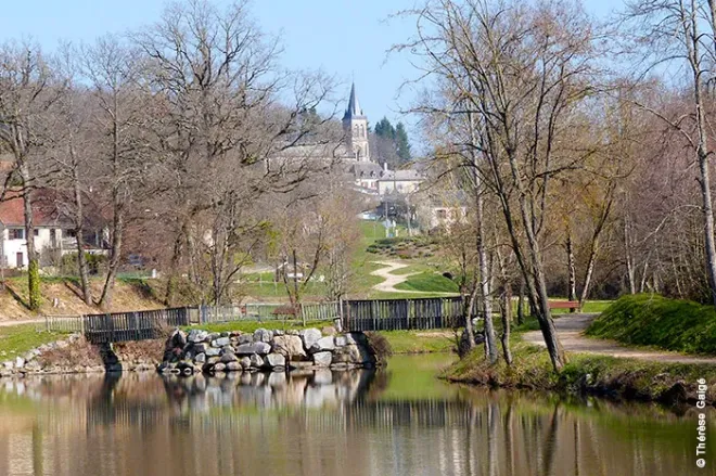 Village de La Fouillade en Aveyron, Occitanie