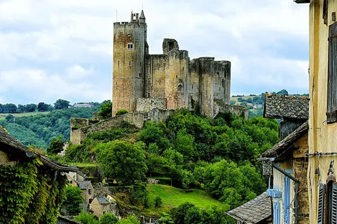 Château Ford de Najac en Aveyron, Occitanie