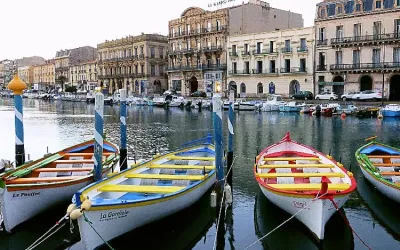 Port de Sète dans l'Hérault, Occitanie