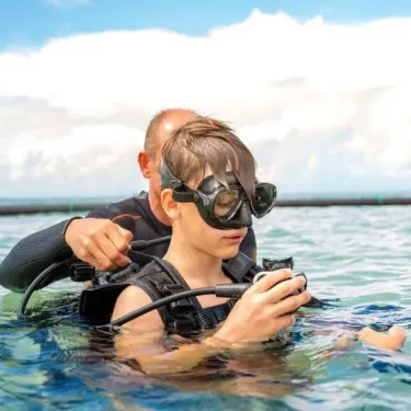 Camping U Pezzo - Enseignement de plongée sous-marine