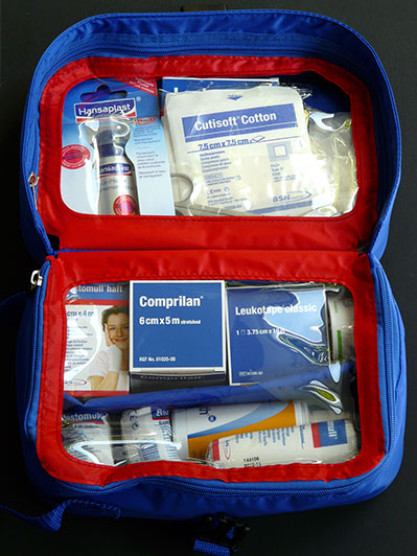 Composer sa trousse de premiers secours