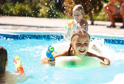 Parc aquatique camping