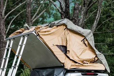 Installation tente de toit