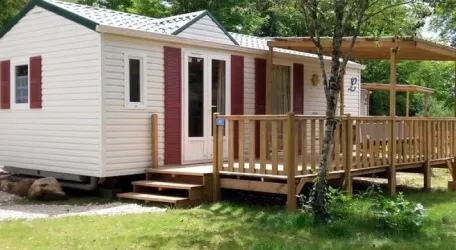 Mobil Home Noyers 2 Chambres  - 4/6 Personnes avec climatisation