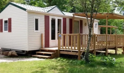 Mobil Home Noyers 2 Chambres  - 4/6 Personnes avec climatisation