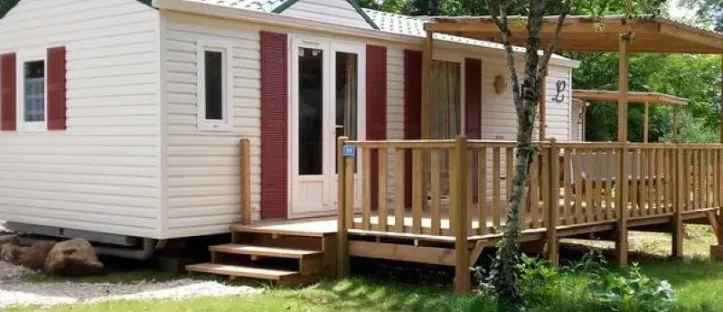 Mobil Home Noyers 2 Chambres  - 4/6 Personnes avec climatisation