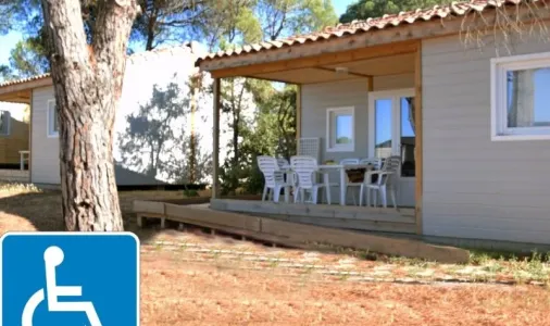 Chalet Chicana Standard (PMR) 4/6 Personnes - 2 Chambres