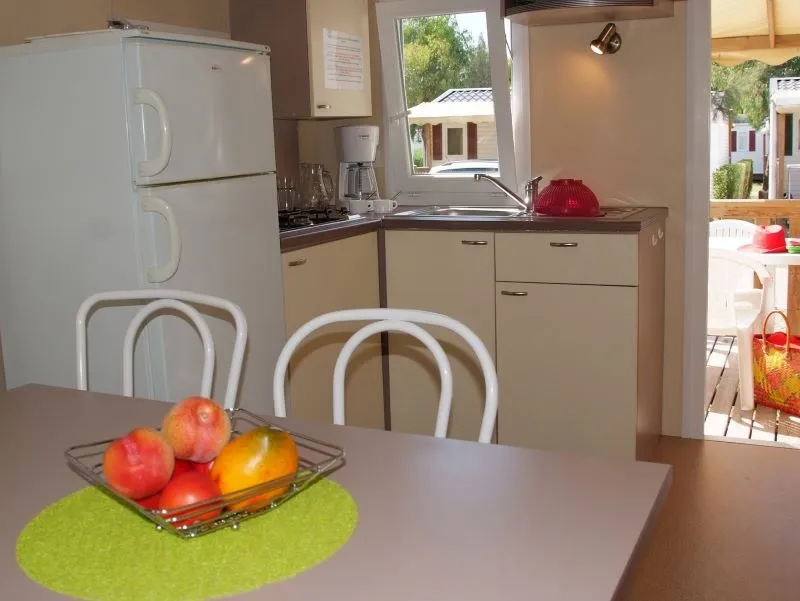 Location de mobil home Idaho Eco au camping Oxygène