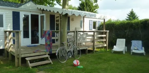 Mobil Home Flores 3 Chambres - 6 Pers. - de la Gères avec balcon et vélo