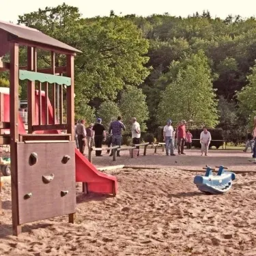 Parc d'attractions pour enfants au Camping La Romiguière