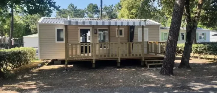 Mobil Home Résidentiel 3 Chambres TV - 6 Pers