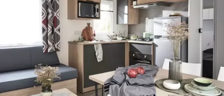 Mobil Home 3 Chambres TV - 6 Pers.