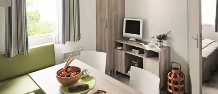 Mobil Home 2 Chambres - 4/6 Pers - Camping Domaine les Pastourels