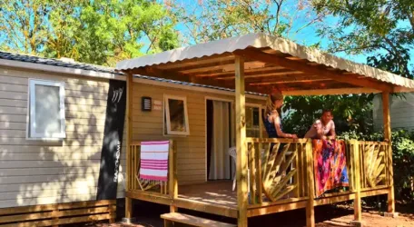 Mobil Home Clim 2 Chambres TV - 4 Pers. 