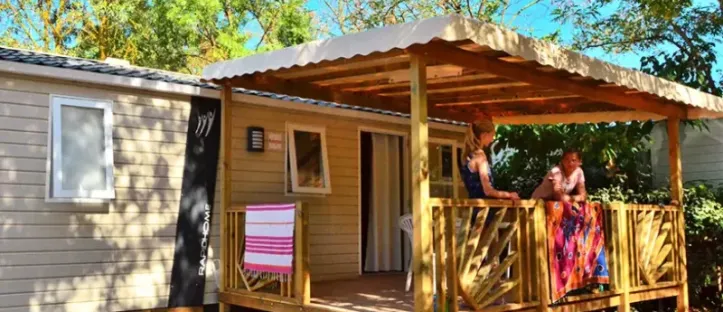 Mobil Home Clim 2 Chambres TV - 4 Pers. 