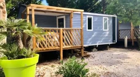 Mobil Home Compact Clim 2 Chambres TV - 4 Pers.