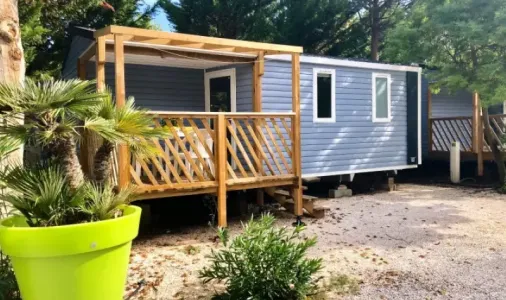 Mobil Home Compact Clim 2 Chambres TV - 4 Pers.