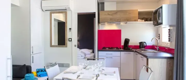 Chalet de Luxe Clim 2 Chambres TV - 4 Pers - 2 Salles d'eau