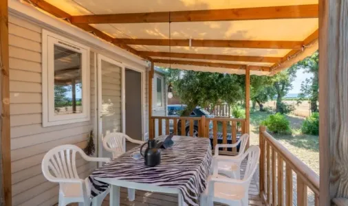 Mobil Home Premium+ Clim 2 Chambres - 4 Pers avec Vue sur le Mont Ventoux