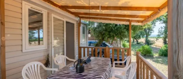 Mobil Home Premium+ Clim 2 Chambres - 4 Pers avec Vue sur le Mont Ventoux