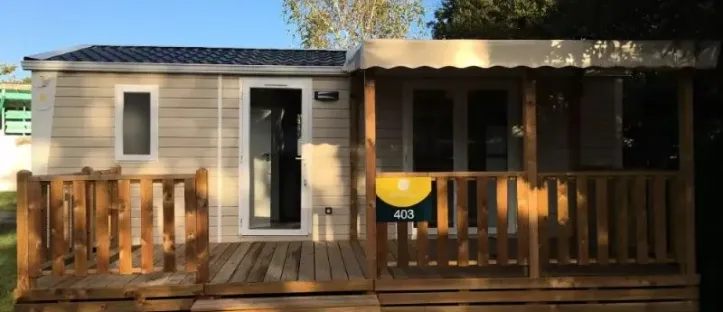 Mobil Home 2 Chambres TV - 4/6 Pers.