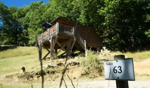 Cabane sur pilotis - 5 Pers.