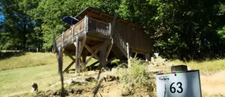 Cabane sur pilotis - 5 Pers.