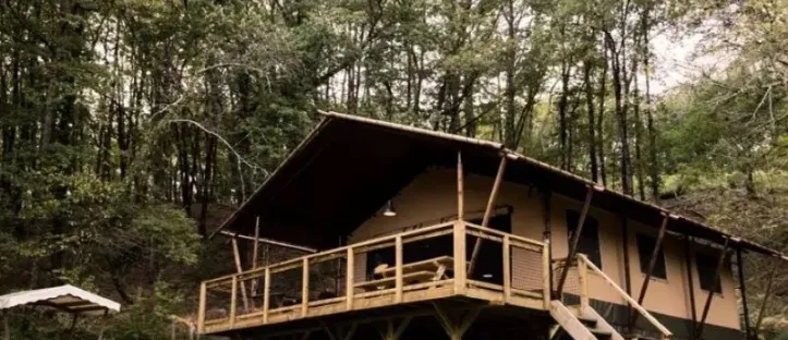 Tente Lodge XL Luxe Safari 3 Chambres - 6 Pers.