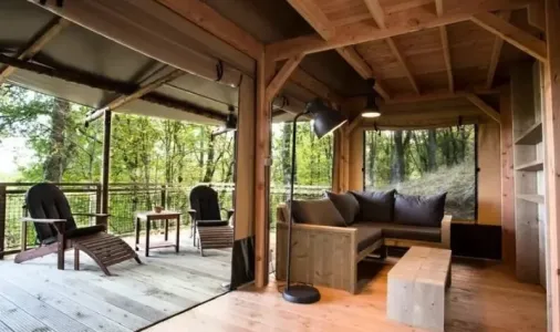 Tente Lodge Premium Safari 2 Chambres - 6 Pers.