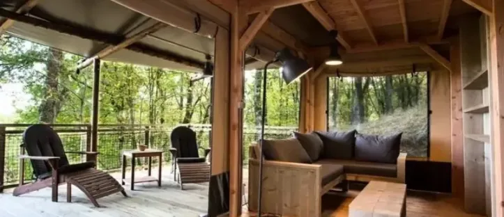 Tente Lodge Premium Safari 2 Chambres - 6 Pers.