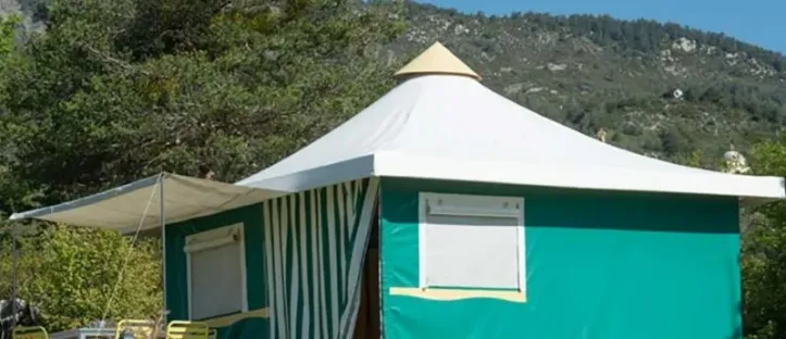 Tente Trappeur 2 Chambres Sans Sanitaire - 5 Pers