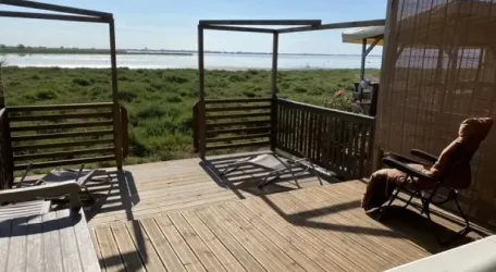 Mobil Home Flamingo 4 Personnes - Vue étang