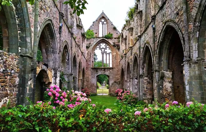Abbey of Beauport, Paimpol, Cotes-d'Armor, Brittany, France, Europe