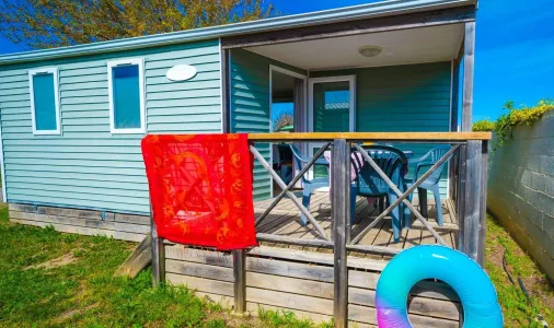 Mobil Home 2 Chambres 4 personnes avec Vue étang