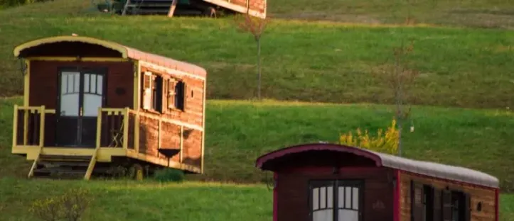 Roulotte Gîte 4/5 Personnes