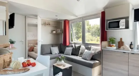Mobil Home Grand Luxe 3 Chambres – 6/8 Personnes