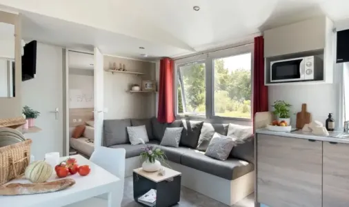 Mobil Home Grand Luxe 3 Chambres – 6/8 Personnes