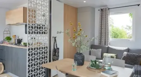 Mobil Home Premium 2 Chambres – 4 Personnes (Dim)