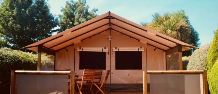 Lodge Pilotis sans Sanitaire 2 Chambres – 5 Personnes