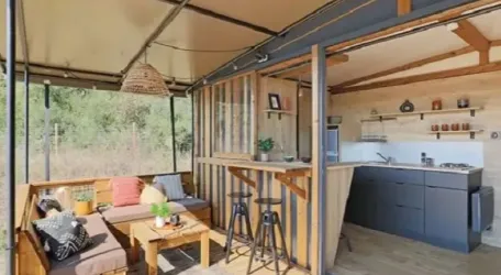 Tiny Lodge 2 Chambres – 4 Personnes – Vue mer