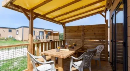 Mobil Home Premium 2 Chambres – 4 Personnes (Dim)